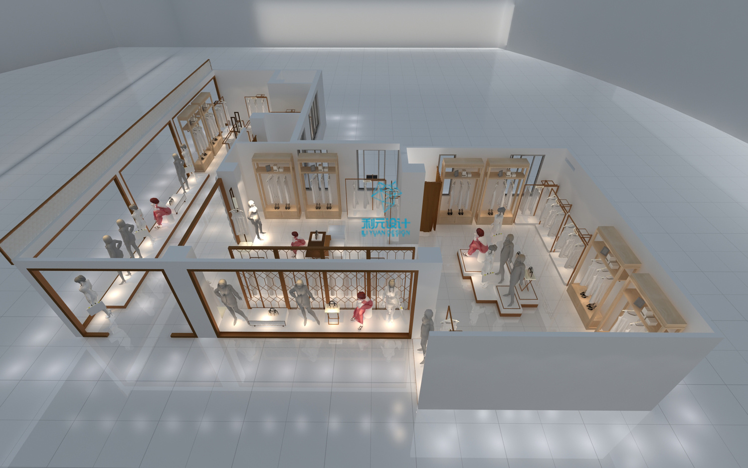 雨珊服饰公司展厅设计打造——融合美学与商业价值的空间艺术